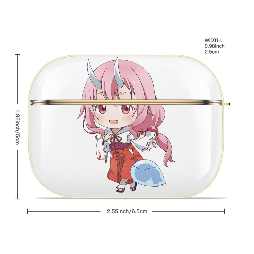 転スラ Regarding Reincarnated to Slime 【AirPods Pro用】ハードシェル保護ケース｜耐衝撃・防指紋・カラビナ付き商品仕様