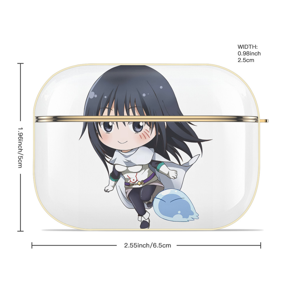 転スラ Regarding Reincarnated to Slime 【AirPods Pro用】ハードシェル保護ケース｜耐衝撃・防指紋・カラビナ付き商品仕様