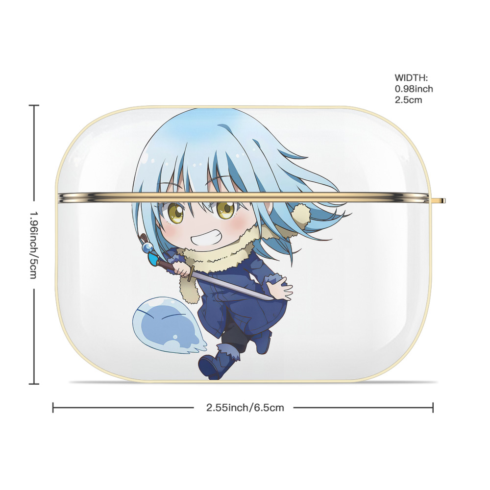 転スラ Regarding Reincarnated to Slime 【AirPods Pro用】ハードシェル保護ケース｜耐衝撃・防指紋・カラビナ付き商品仕様
