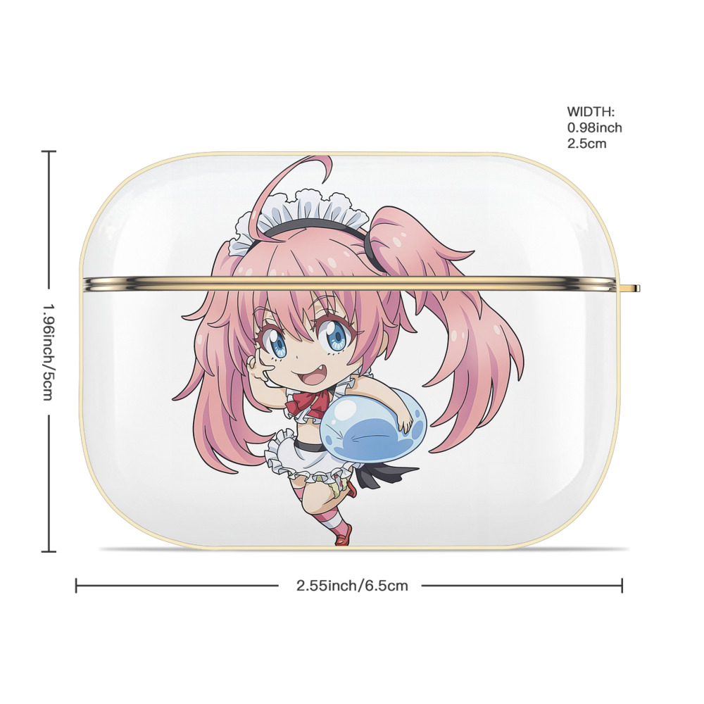 転スラ Regarding Reincarnated to Slime 【AirPods Pro用】ハードシェル保護ケース｜耐衝撃・防指紋・カラビナ付き商品仕様