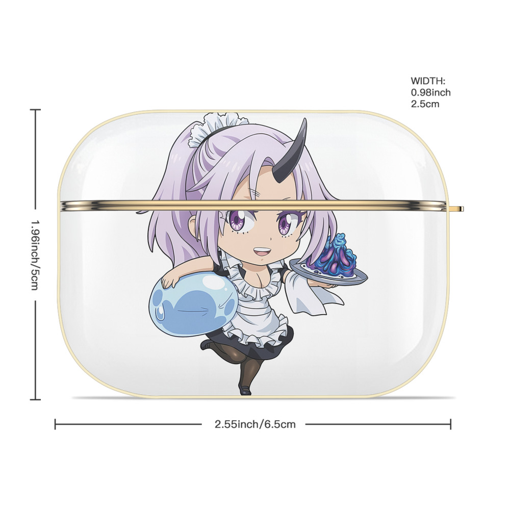 転スラ Regarding Reincarnated to Slime 【AirPods Pro用】ハードシェル保護ケース｜耐衝撃・防指紋・カラビナ付き商品仕様