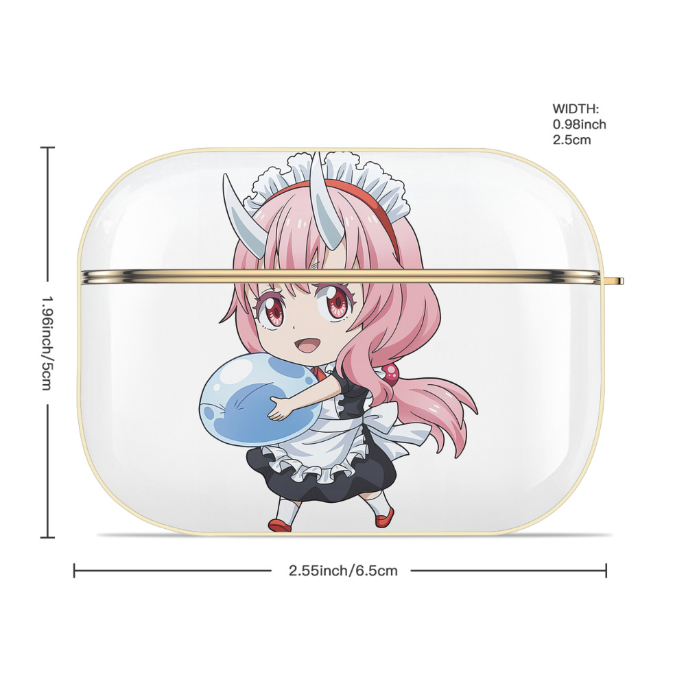 転スラ Regarding Reincarnated to Slime 【AirPods Pro用】ハードシェル保護ケース｜耐衝撃・防指紋・カラビナ付き商品仕様