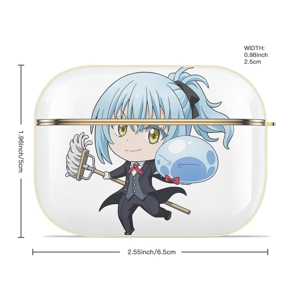 転スラ Regarding Reincarnated to Slime 【AirPods Pro用】ハードシェル保護ケース｜耐衝撃・防指紋・カラビナ付き商品仕様