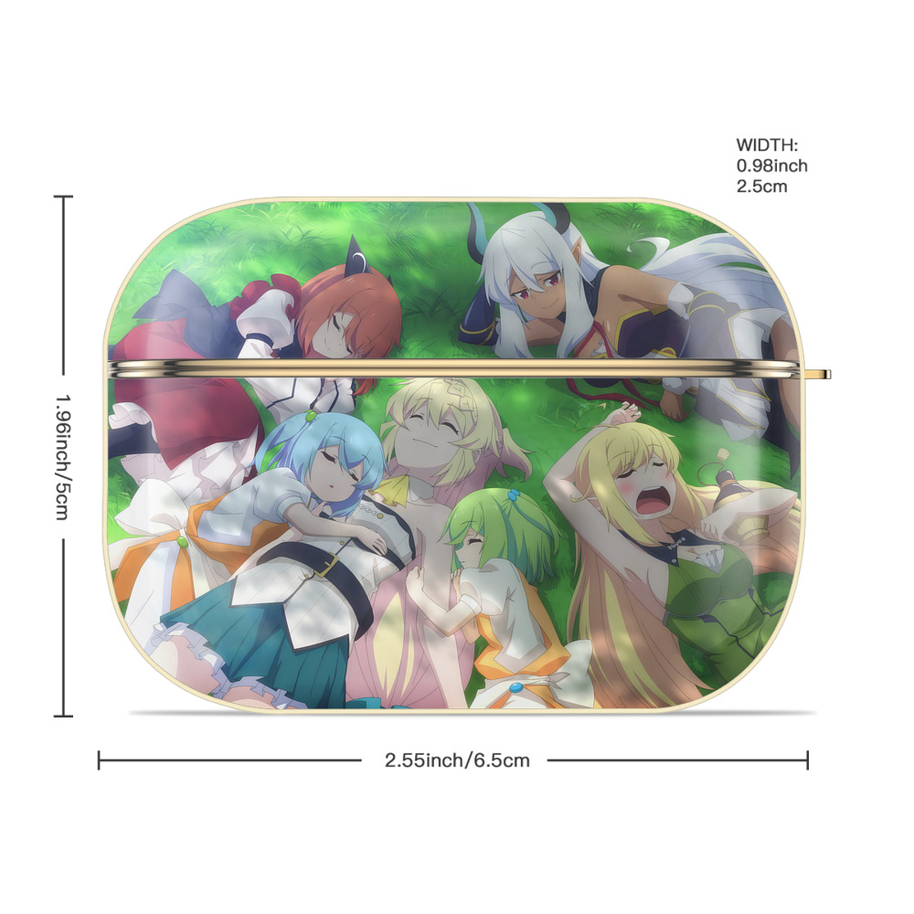転スラ Regarding Reincarnated to Slime 【AirPods Pro用】ハードシェル保護ケース｜耐衝撃・防指紋・カラビナ付き商品仕様