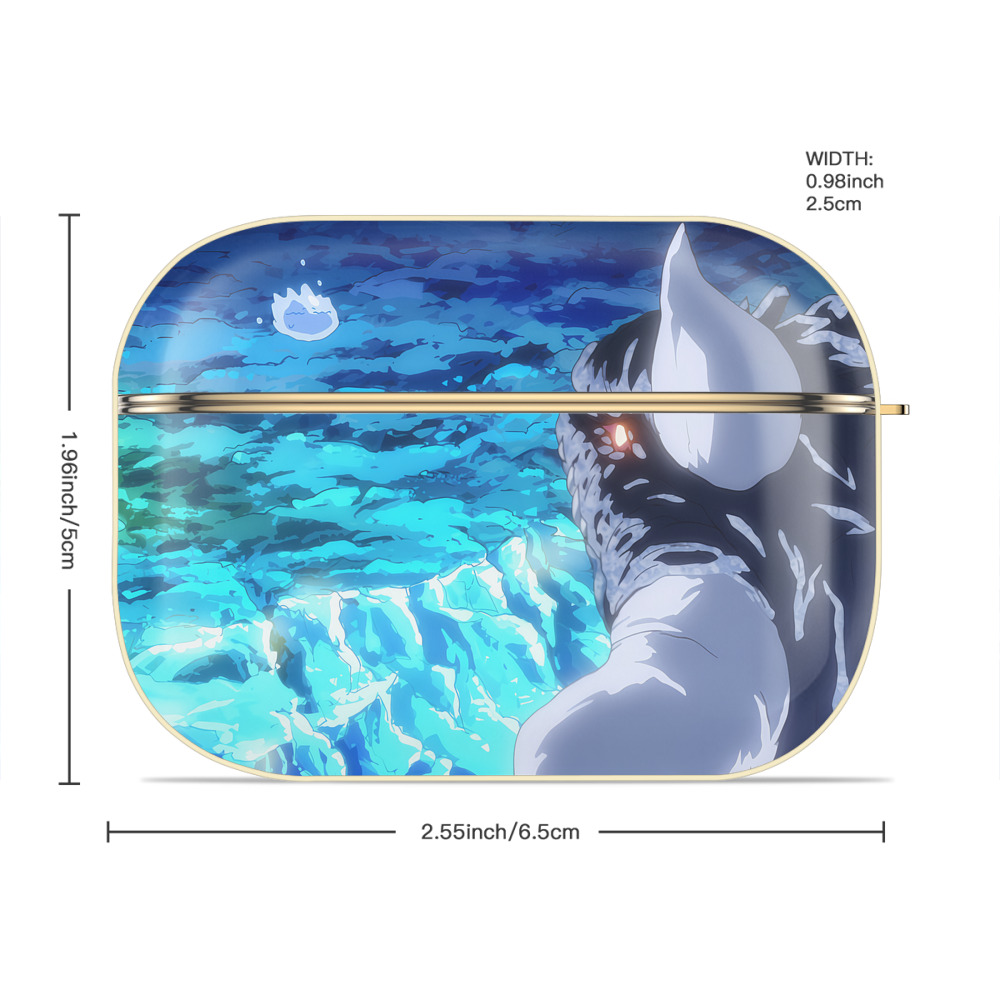 転スラ Regarding Reincarnated to Slime 【AirPods Pro用】ハードシェル保護ケース｜耐衝撃・防指紋・カラビナ付き商品仕様