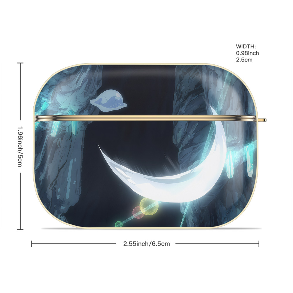 転スラ Regarding Reincarnated to Slime 【AirPods Pro用】ハードシェル保護ケース｜耐衝撃・防指紋・カラビナ付き商品仕様