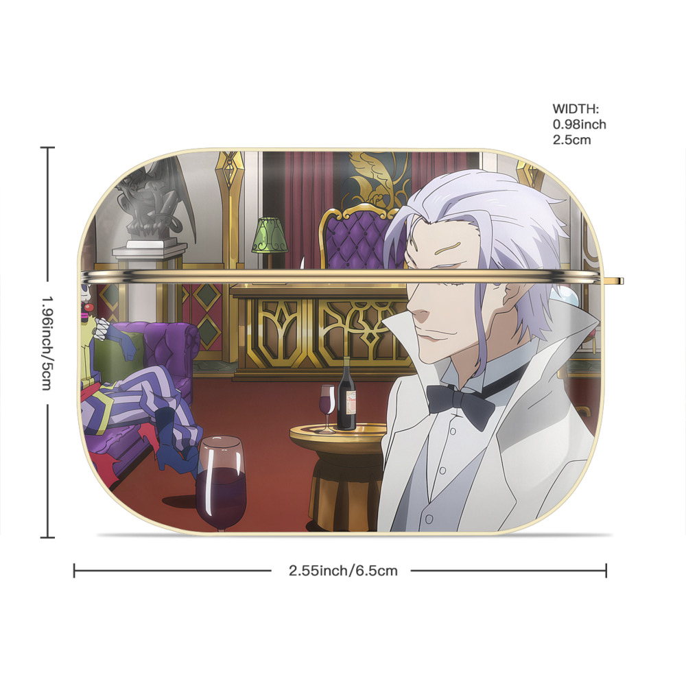 転スラ Regarding Reincarnated to Slime 【AirPods Pro用】ハードシェル保護ケース｜耐衝撃・防指紋・カラビナ付き商品仕様