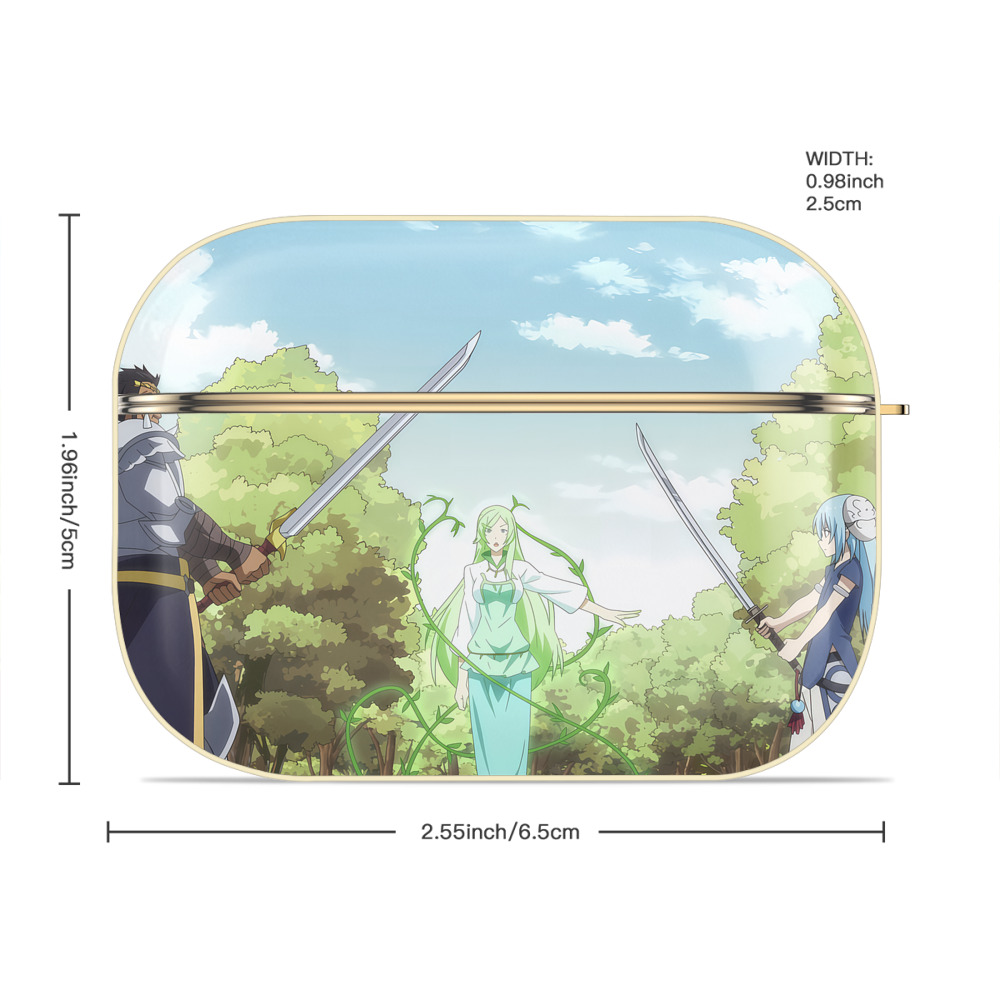 転スラ Regarding Reincarnated to Slime 【AirPods Pro用】ハードシェル保護ケース｜耐衝撃・防指紋・カラビナ付き商品仕様