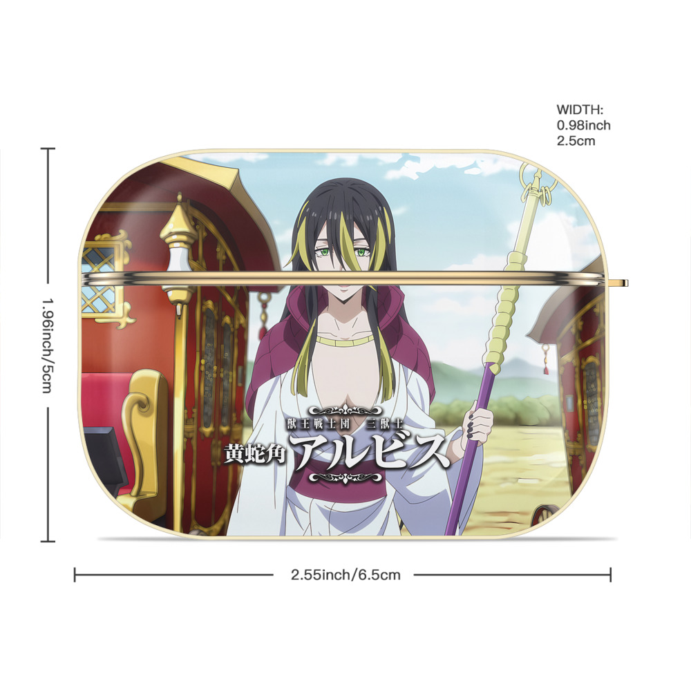 転スラ Regarding Reincarnated to Slime 【AirPods Pro用】ハードシェル保護ケース｜耐衝撃・防指紋・カラビナ付き商品仕様