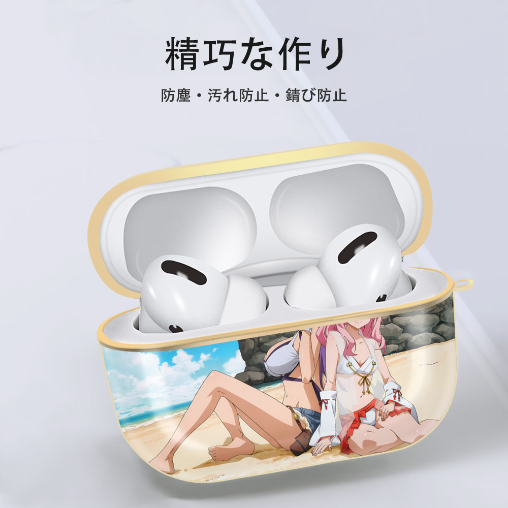 転スラ Regarding Reincarnated to Slime 【AirPods Pro用】ハードシェル保護ケース｜耐衝撃・防指紋・カラビナ付き商品仕様