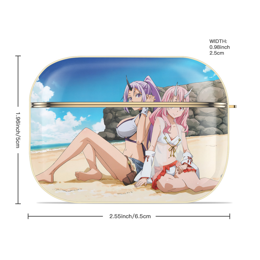 転スラ Regarding Reincarnated to Slime 【AirPods Pro用】ハードシェル保護ケース｜耐衝撃・防指紋・カラビナ付き商品仕様