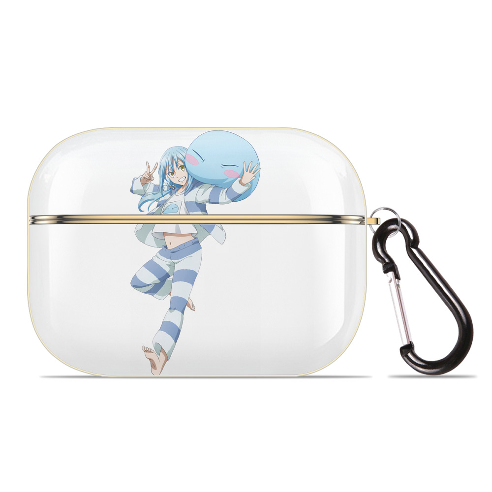（画像用） 転スラ Regarding Reincarnated to Slime 【AirPods Pro用】ハードシェル保護ケース｜耐衝撃・防指紋・カラビナ付き商品仕様