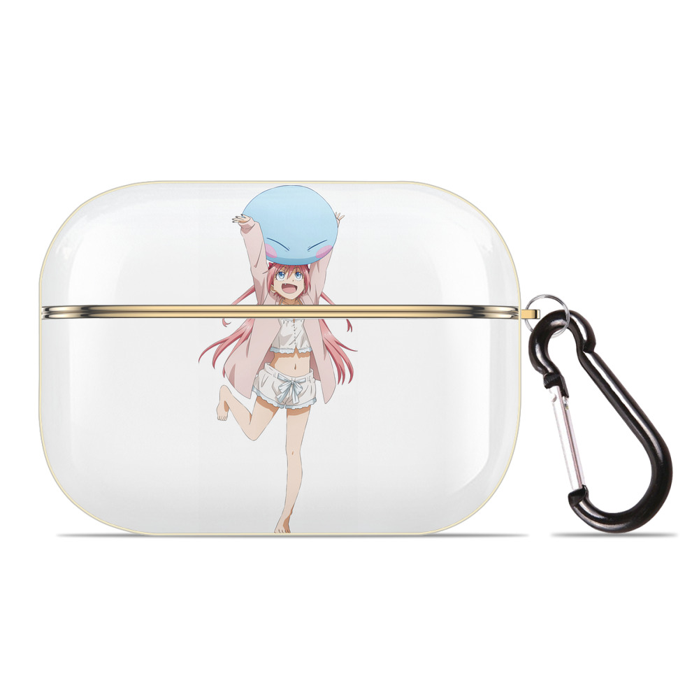 （画像用） 転スラ Regarding Reincarnated to Slime 【AirPods Pro用】ハードシェル保護ケース｜耐衝撃・防指紋・カラビナ付き商品仕様