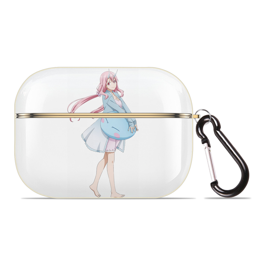 （画像用） 転スラ Regarding Reincarnated to Slime 【AirPods Pro用】ハードシェル保護ケース｜耐衝撃・防指紋・カラビナ付き商品仕様