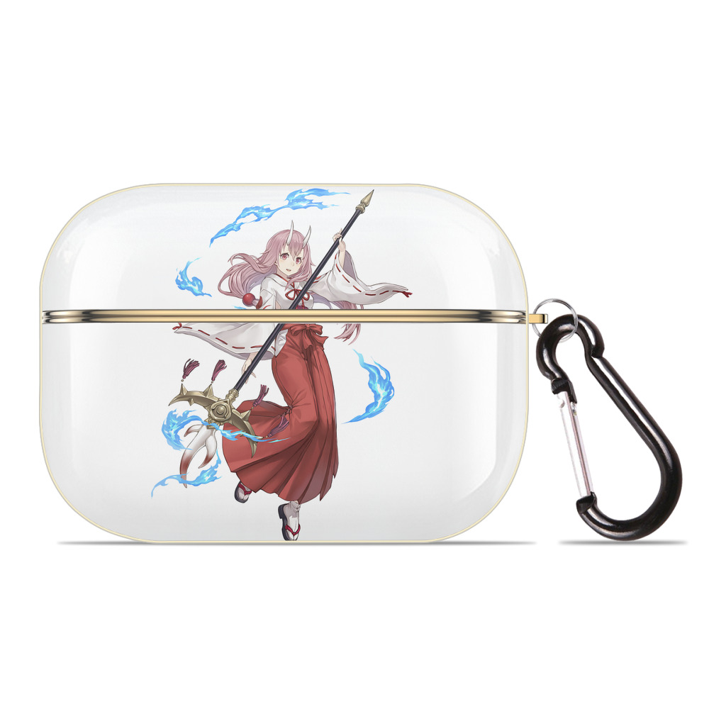 （画像用） 転スラ Regarding Reincarnated to Slime 【AirPods Pro用】ハードシェル保護ケース｜耐衝撃・防指紋・カラビナ付き商品仕様