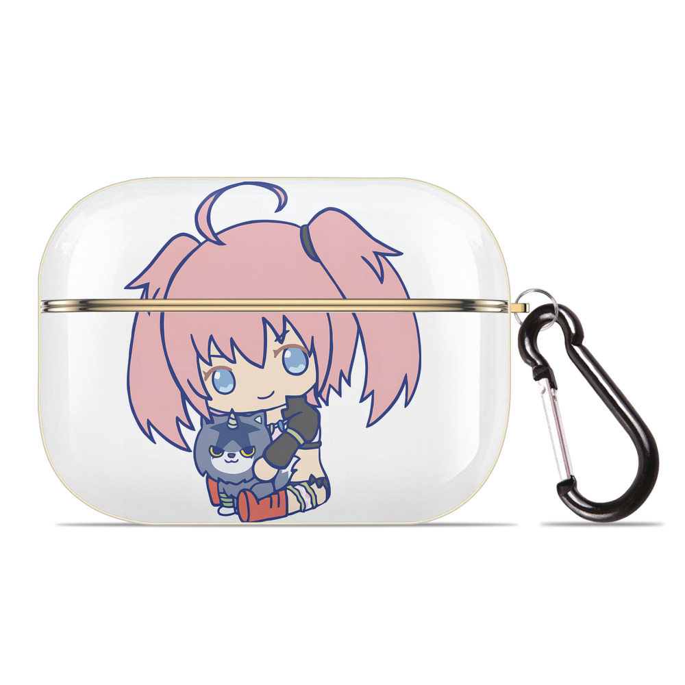 （画像用） 転スラ Regarding Reincarnated to Slime 【AirPods Pro用】ハードシェル保護ケース｜耐衝撃・防指紋・カラビナ付き商品仕様