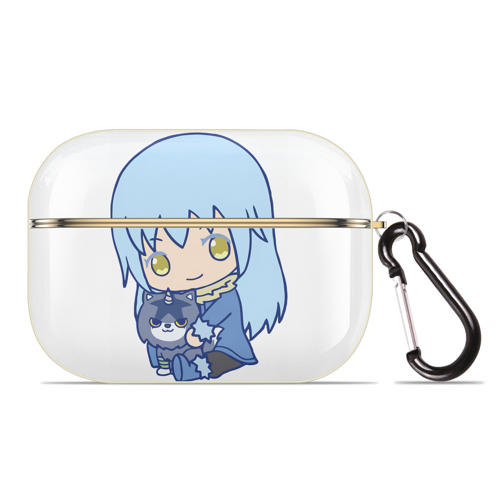 （画像用） 転スラ Regarding Reincarnated to Slime 【AirPods Pro用】ハードシェル保護ケース｜耐衝撃・防指紋・カラビナ付き商品仕様