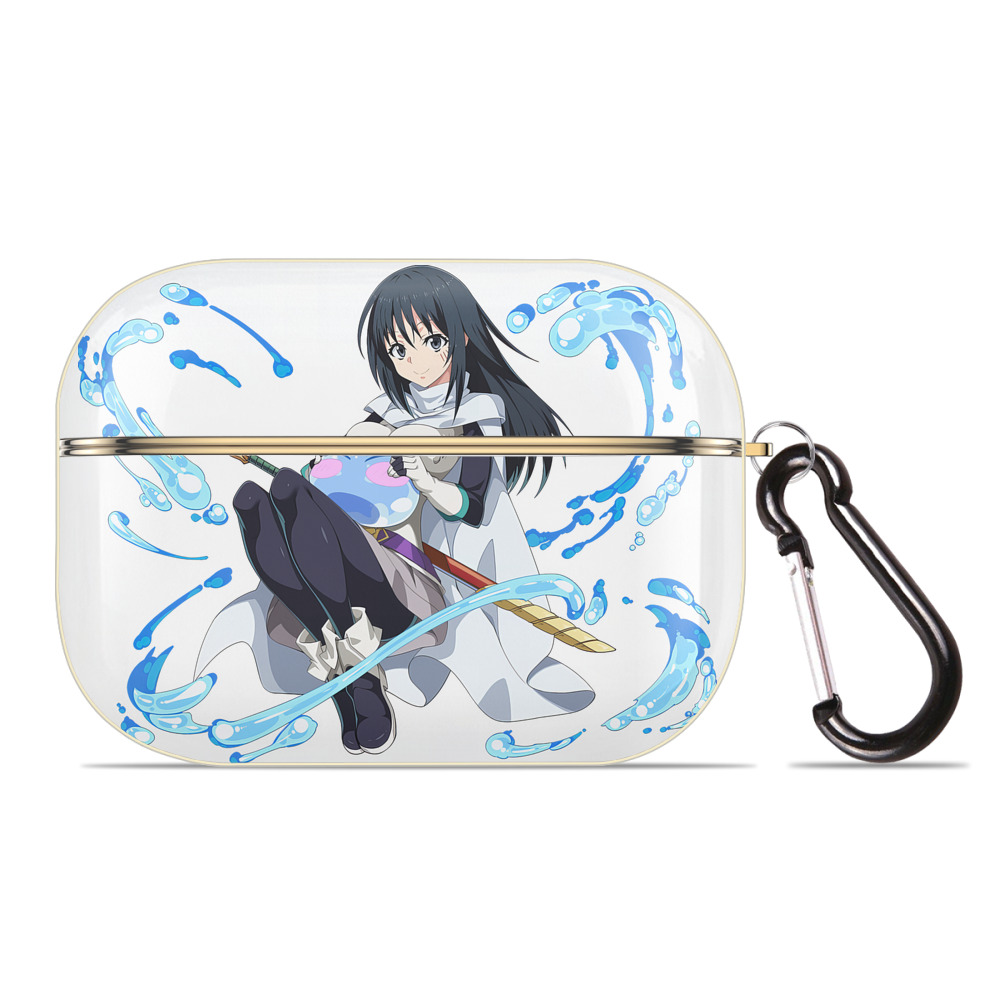 （画像用） 転スラ Regarding Reincarnated to Slime 【AirPods Pro用】ハードシェル保護ケース｜耐衝撃・防指紋・カラビナ付き商品仕様