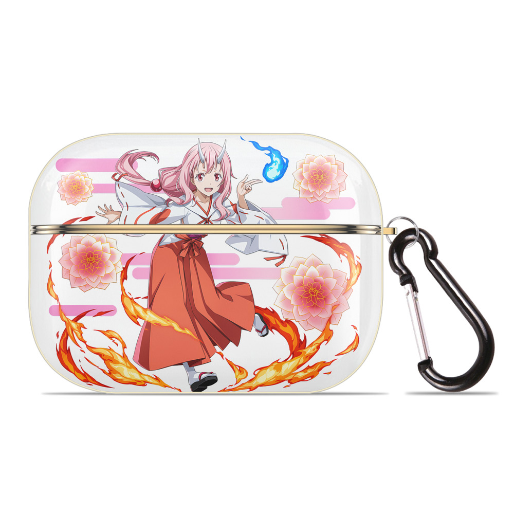 （画像用） 転スラ Regarding Reincarnated to Slime 【AirPods Pro用】ハードシェル保護ケース｜耐衝撃・防指紋・カラビナ付き商品仕様