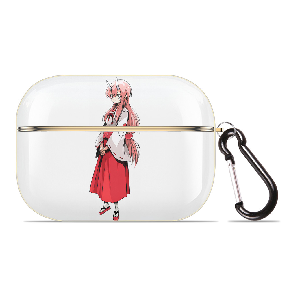 （画像用） 転スラ Regarding Reincarnated to Slime 【AirPods Pro用】ハードシェル保護ケース｜耐衝撃・防指紋・カラビナ付き商品仕様