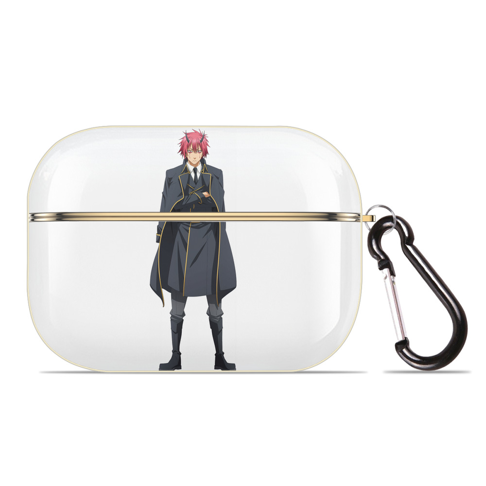 （画像用） 転スラ Regarding Reincarnated to Slime 【AirPods Pro用】ハードシェル保護ケース｜耐衝撃・防指紋・カラビナ付き商品仕様