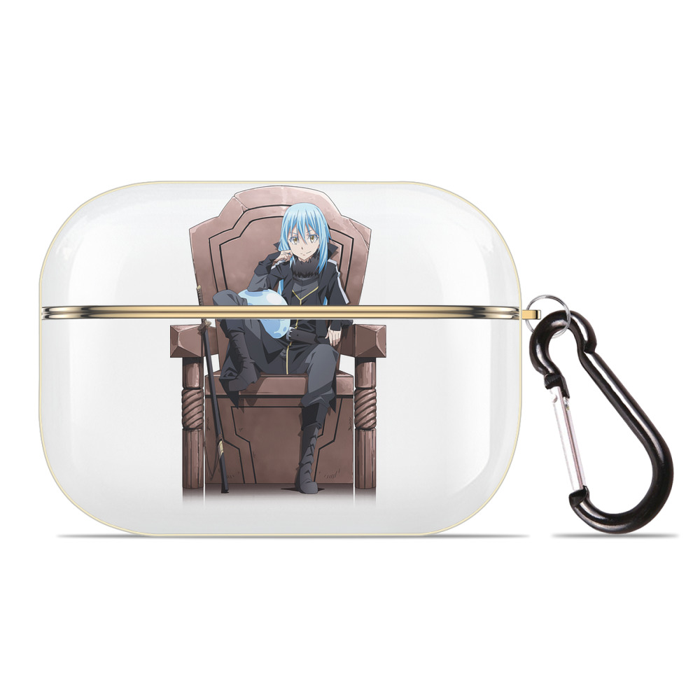（画像用） 転スラ Regarding Reincarnated to Slime 【AirPods Pro用】ハードシェル保護ケース｜耐衝撃・防指紋・カラビナ付き商品仕様