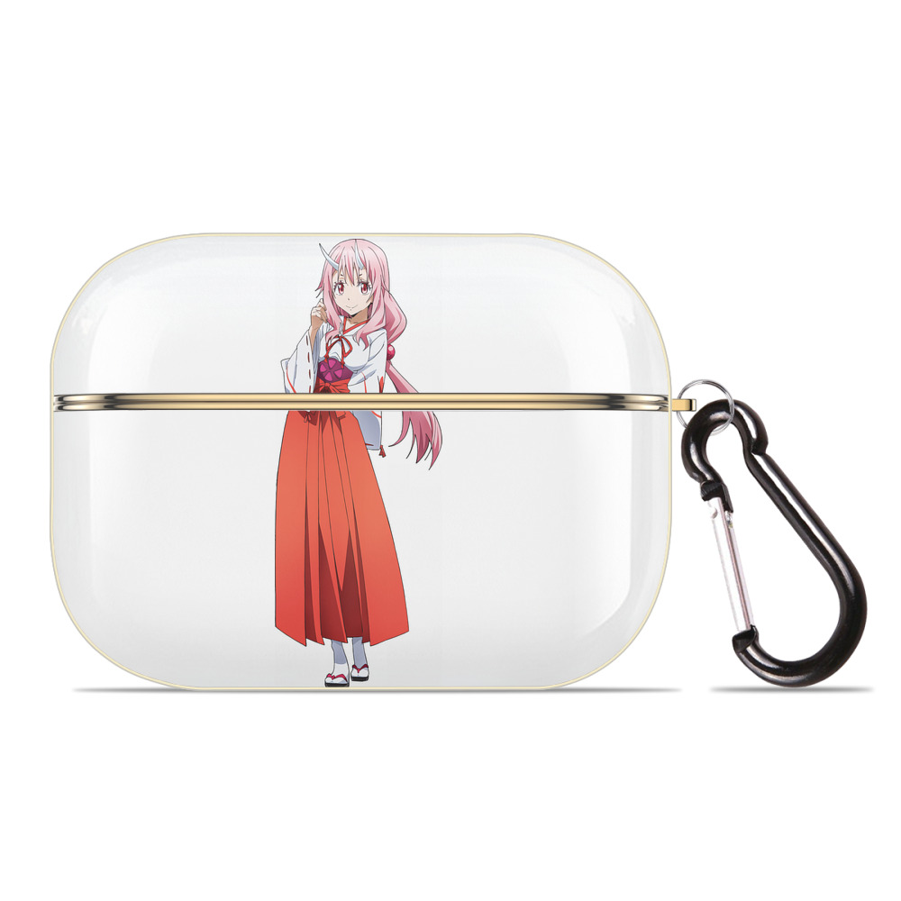 （画像用） 転スラ Regarding Reincarnated to Slime 【AirPods Pro用】ハードシェル保護ケース｜耐衝撃・防指紋・カラビナ付き商品仕様