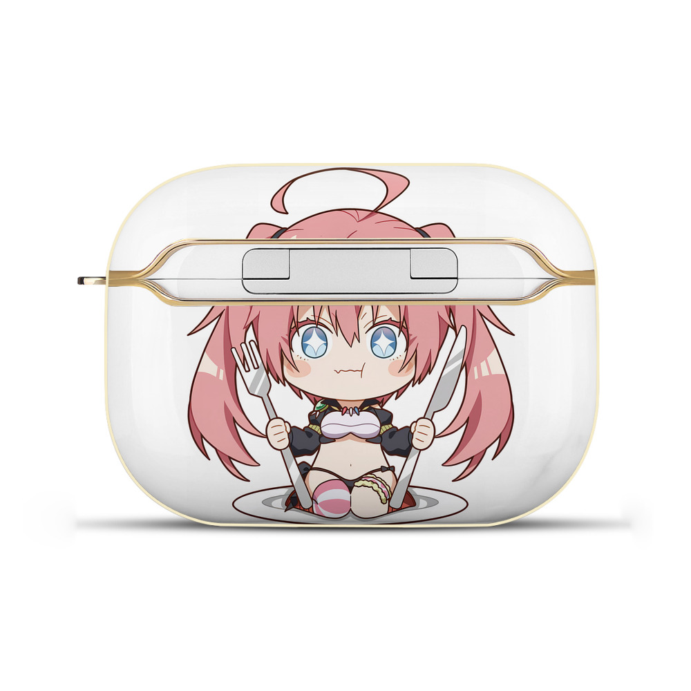 （画像用） 転スラ Regarding Reincarnated to Slime 【AirPods Pro用】ハードシェル保護ケース｜耐衝撃・防指紋・カラビナ付き商品仕様
