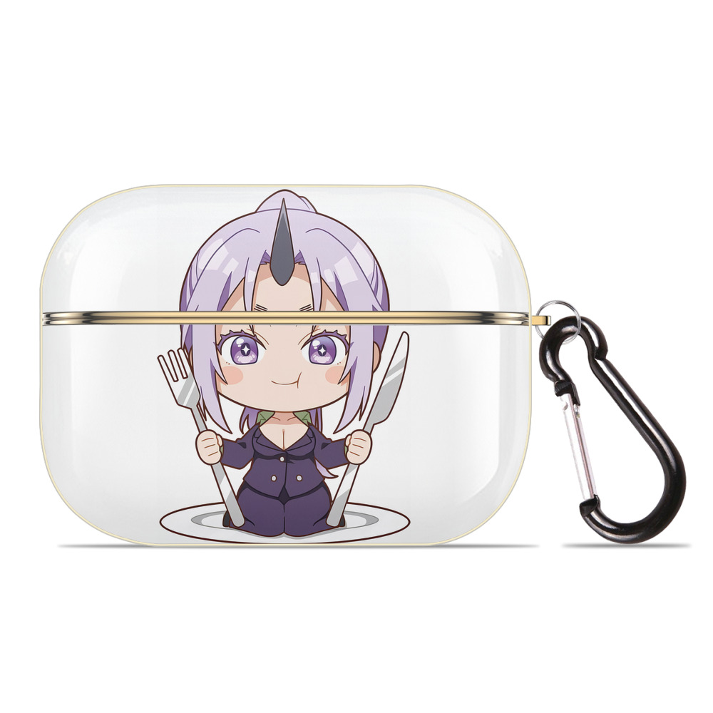 （画像用） 転スラ Regarding Reincarnated to Slime 【AirPods Pro用】ハードシェル保護ケース｜耐衝撃・防指紋・カラビナ付き商品仕様