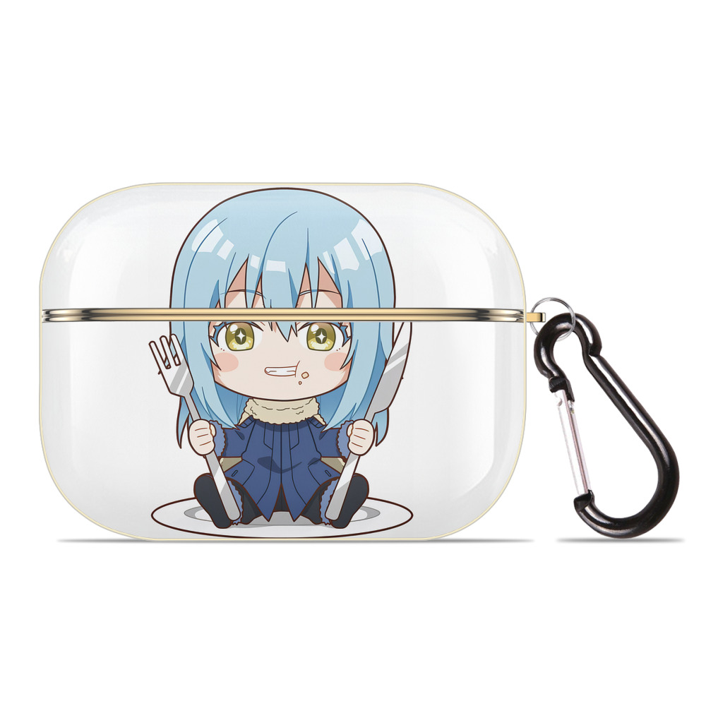 （画像用） 転スラ Regarding Reincarnated to Slime 【AirPods Pro用】ハードシェル保護ケース｜耐衝撃・防指紋・カラビナ付き商品仕様