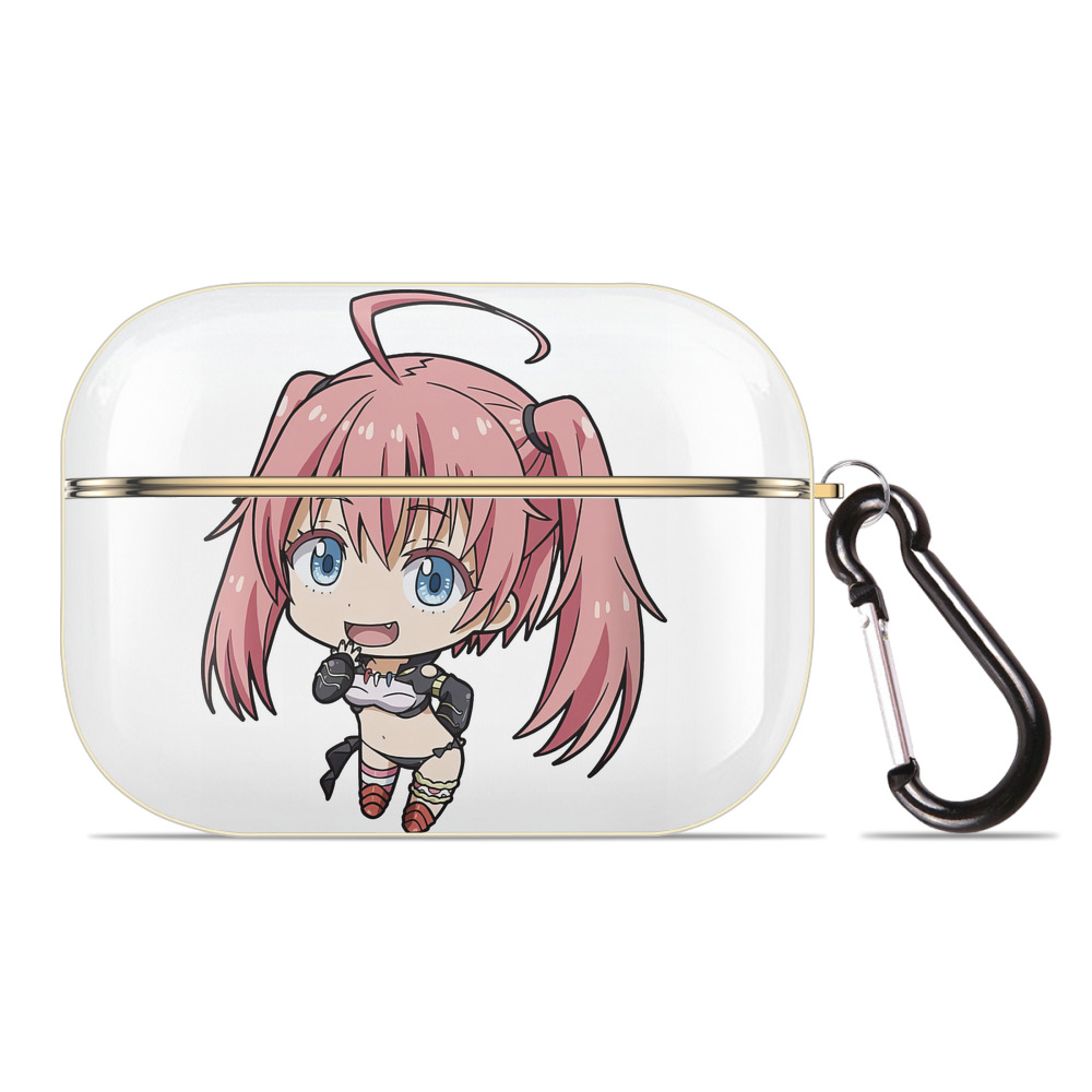 （画像用） 転スラ Regarding Reincarnated to Slime 【AirPods Pro用】ハードシェル保護ケース｜耐衝撃・防指紋・カラビナ付き商品仕様
