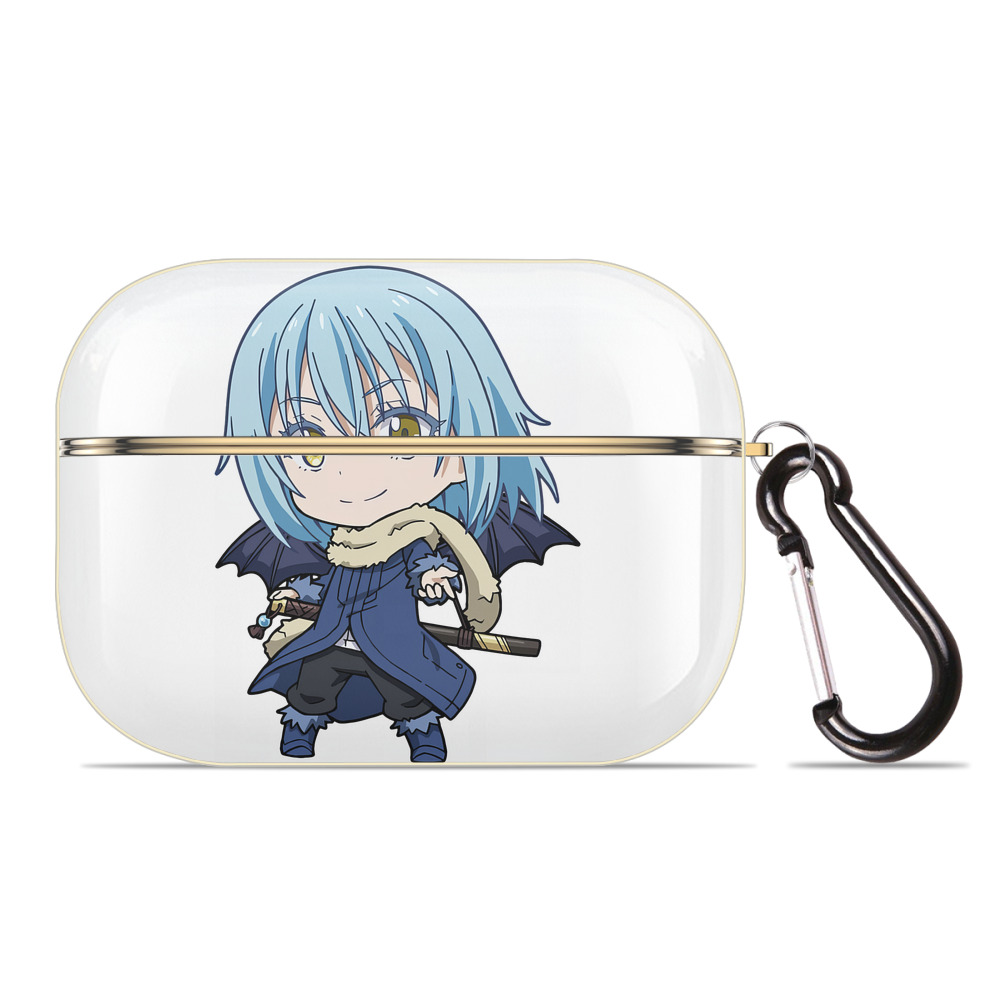 （画像用） 転スラ Regarding Reincarnated to Slime 【AirPods Pro用】ハードシェル保護ケース｜耐衝撃・防指紋・カラビナ付き商品仕様