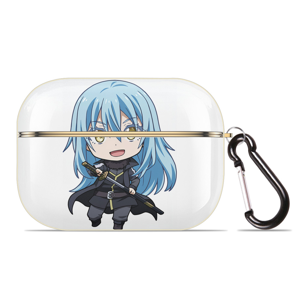 （画像用） 転スラ Regarding Reincarnated to Slime 【AirPods Pro用】ハードシェル保護ケース｜耐衝撃・防指紋・カラビナ付き商品仕様