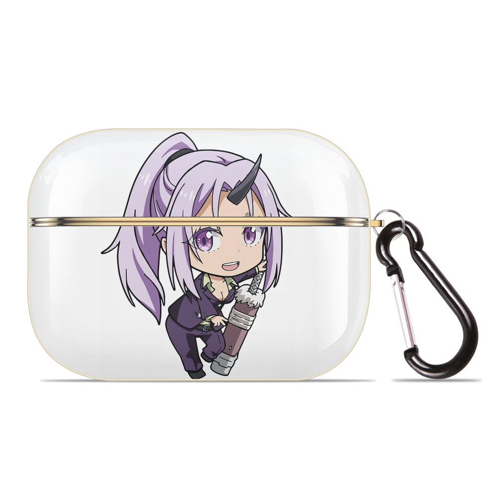 （画像用） 転スラ Regarding Reincarnated to Slime 【AirPods Pro用】ハードシェル保護ケース｜耐衝撃・防指紋・カラビナ付き商品仕様
