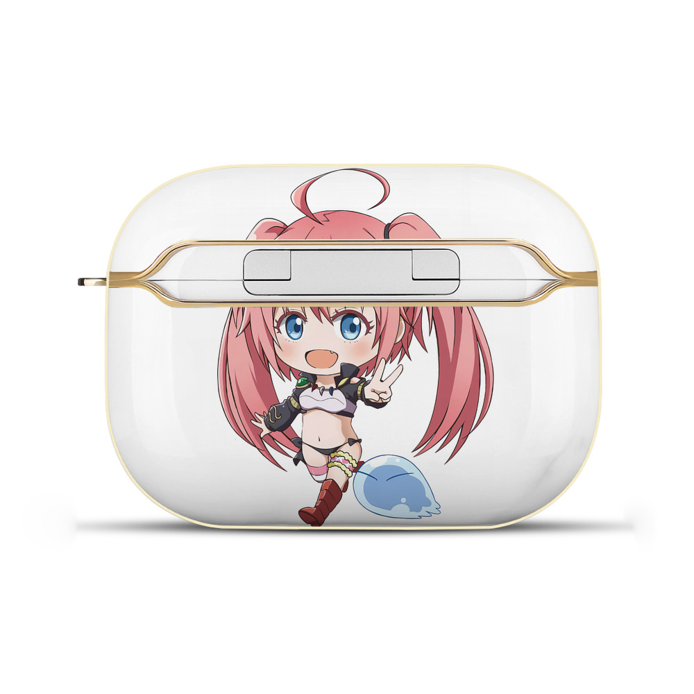 （画像用） 転スラ Regarding Reincarnated to Slime 【AirPods Pro用】ハードシェル保護ケース｜耐衝撃・防指紋・カラビナ付き商品仕様