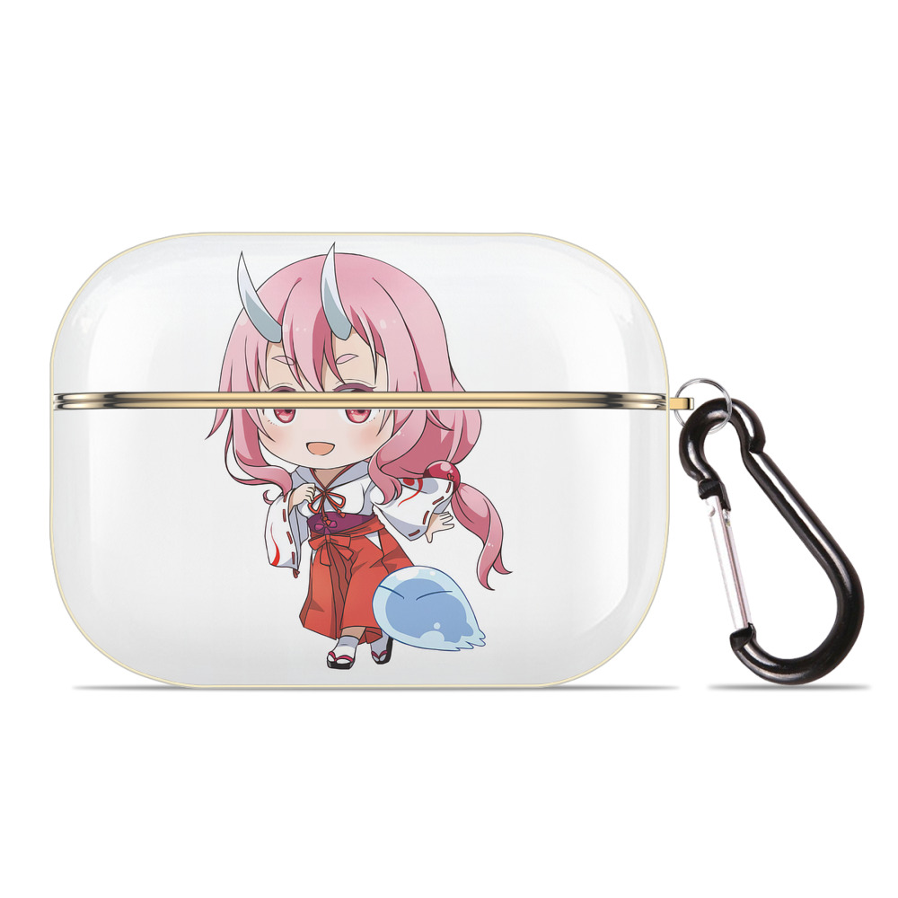 （画像用） 転スラ Regarding Reincarnated to Slime 【AirPods Pro用】ハードシェル保護ケース｜耐衝撃・防指紋・カラビナ付き商品仕様