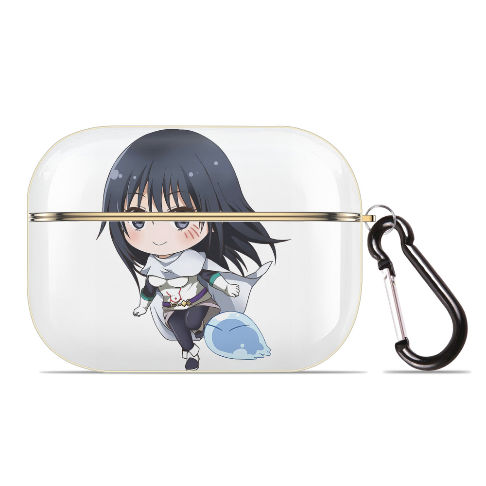 （画像用） 転スラ Regarding Reincarnated to Slime 【AirPods Pro用】ハードシェル保護ケース｜耐衝撃・防指紋・カラビナ付き商品仕様
