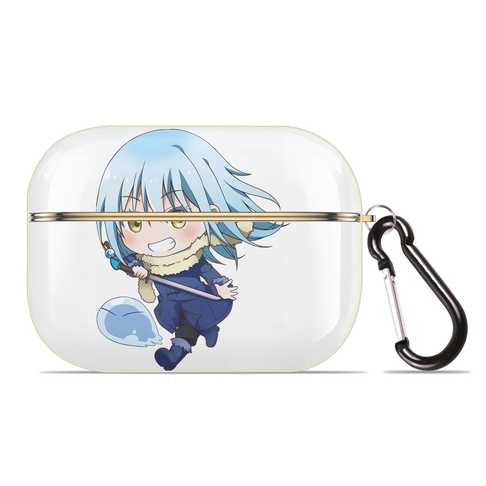（画像用） 転スラ Regarding Reincarnated to Slime 【AirPods Pro用】ハードシェル保護ケース｜耐衝撃・防指紋・カラビナ付き商品仕様