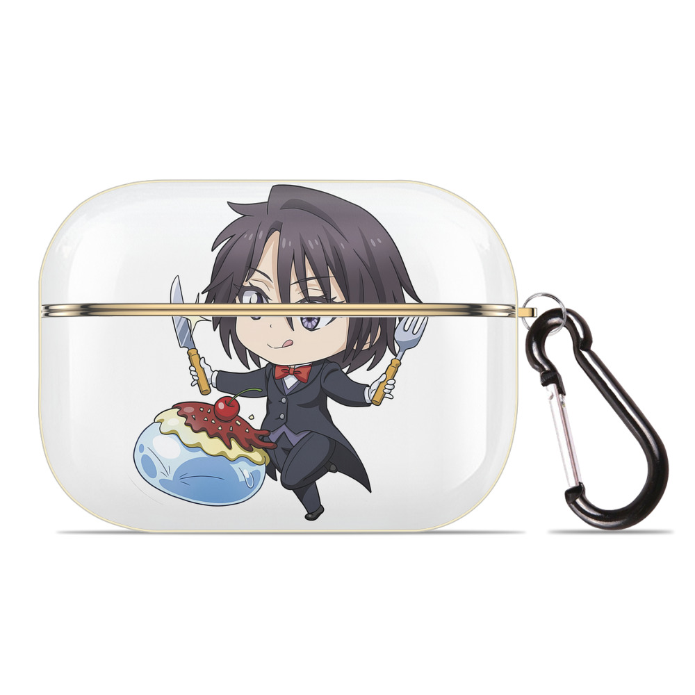 （画像用） 転スラ Regarding Reincarnated to Slime 【AirPods Pro用】ハードシェル保護ケース｜耐衝撃・防指紋・カラビナ付き商品仕様