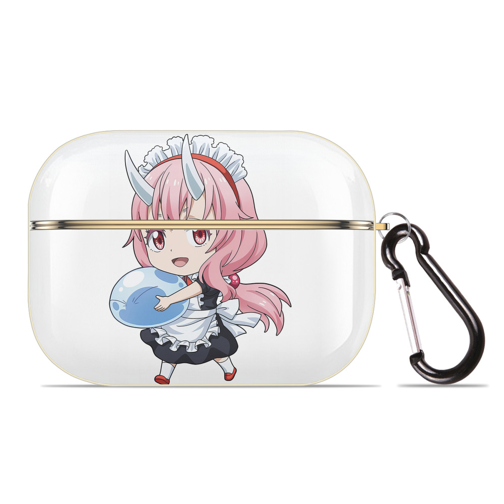 （画像用） 転スラ Regarding Reincarnated to Slime 【AirPods Pro用】ハードシェル保護ケース｜耐衝撃・防指紋・カラビナ付き商品仕様
