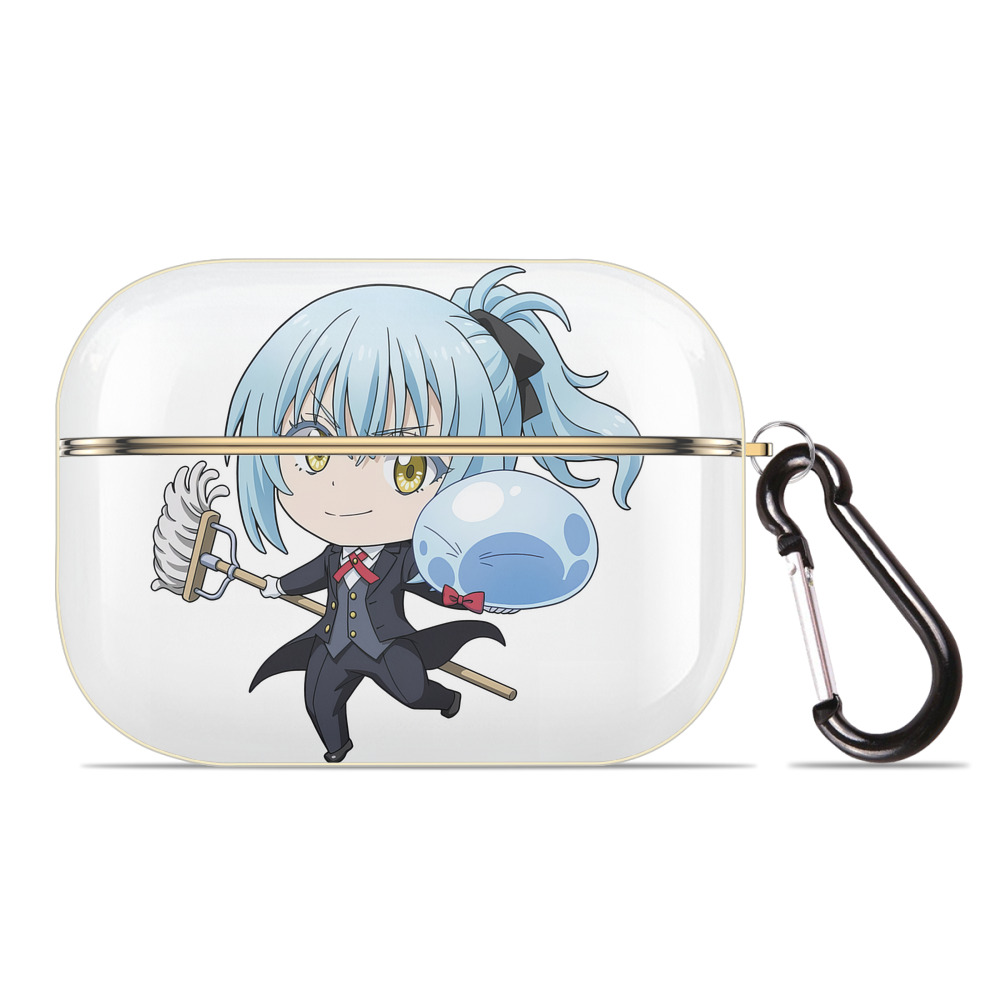 （画像用） 転スラ Regarding Reincarnated to Slime 【AirPods Pro用】ハードシェル保護ケース｜耐衝撃・防指紋・カラビナ付き商品仕様
