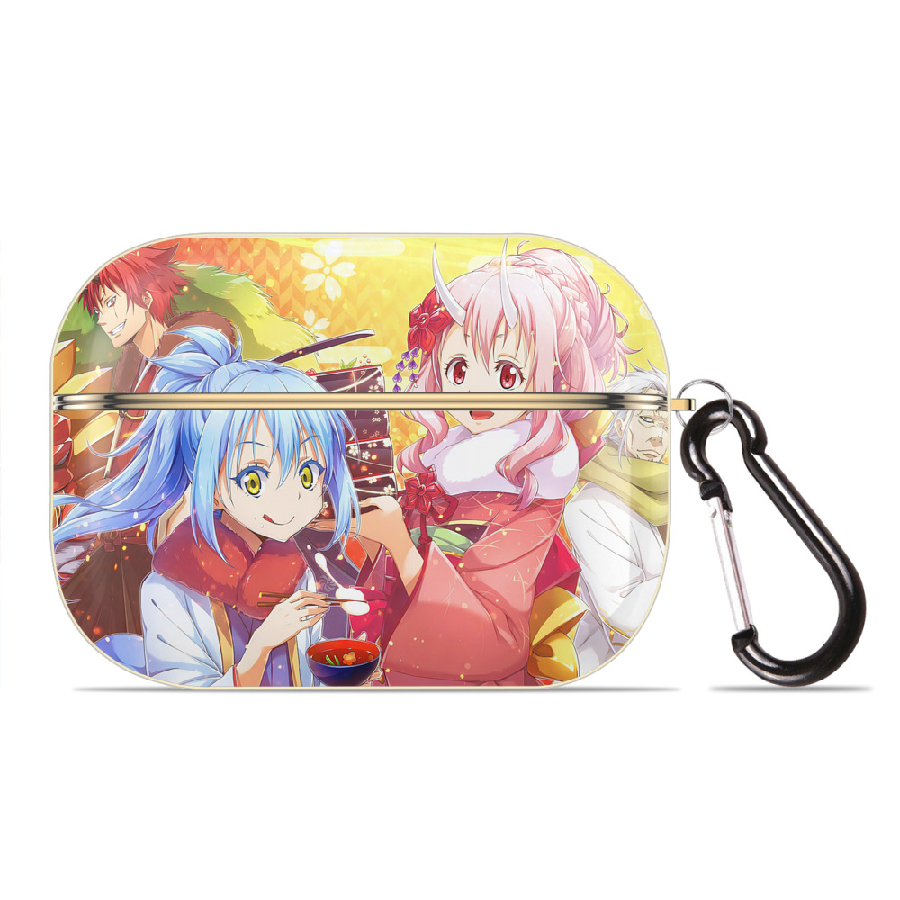 （画像用） 転スラ Regarding Reincarnated to Slime 【AirPods Pro用】ハードシェル保護ケース｜耐衝撃・防指紋・カラビナ付き商品仕様