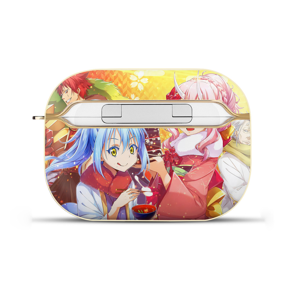（画像用） 転スラ Regarding Reincarnated to Slime 【AirPods Pro用】ハードシェル保護ケース｜耐衝撃・防指紋・カラビナ付き商品仕様
