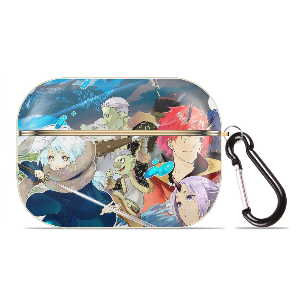 （画像用） 転スラ Regarding Reincarnated to Slime 【AirPods Pro用】ハードシェル保護ケース｜耐衝撃・防指紋・カラビナ付き商品仕様
