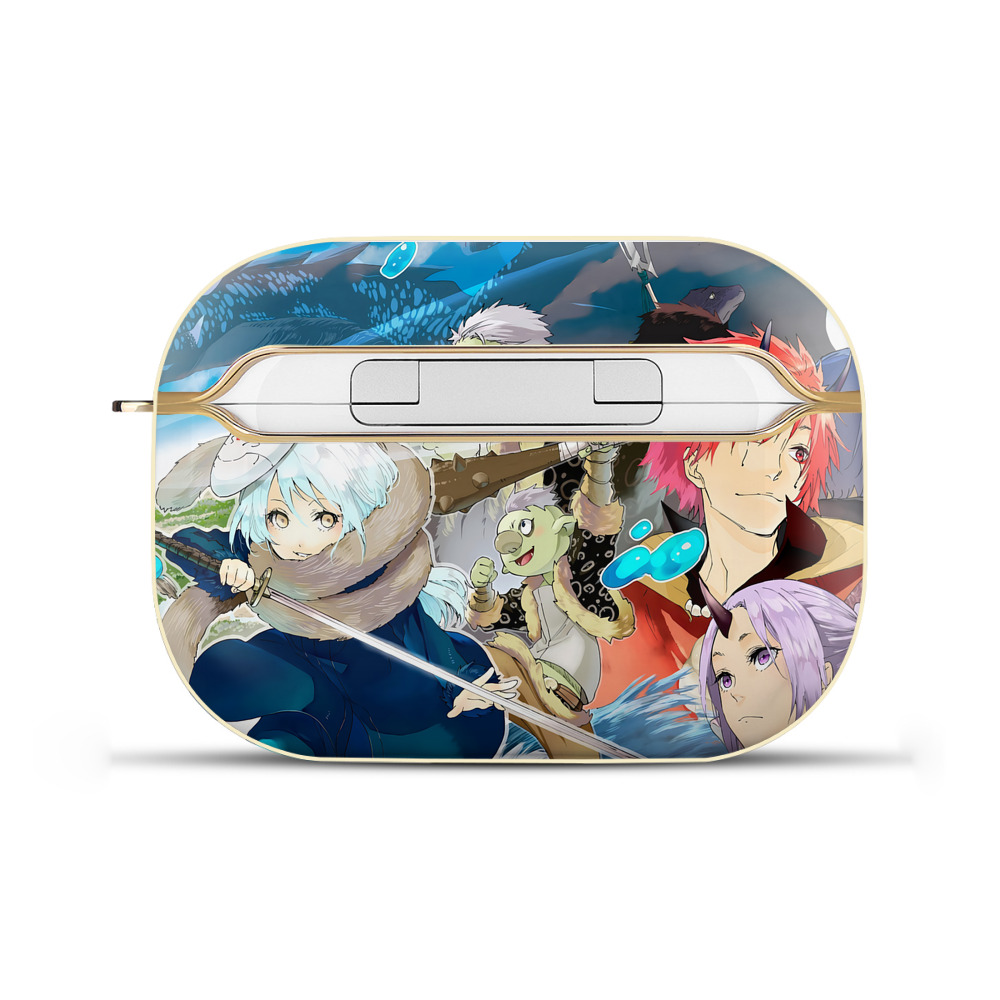 （画像用） 転スラ Regarding Reincarnated to Slime 【AirPods Pro用】ハードシェル保護ケース｜耐衝撃・防指紋・カラビナ付き商品仕様