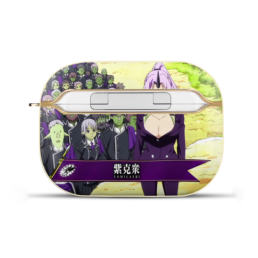 （画像用） 転スラ Regarding Reincarnated to Slime 【AirPods Pro用】ハードシェル保護ケース｜耐衝撃・防指紋・カラビナ付き商品仕様