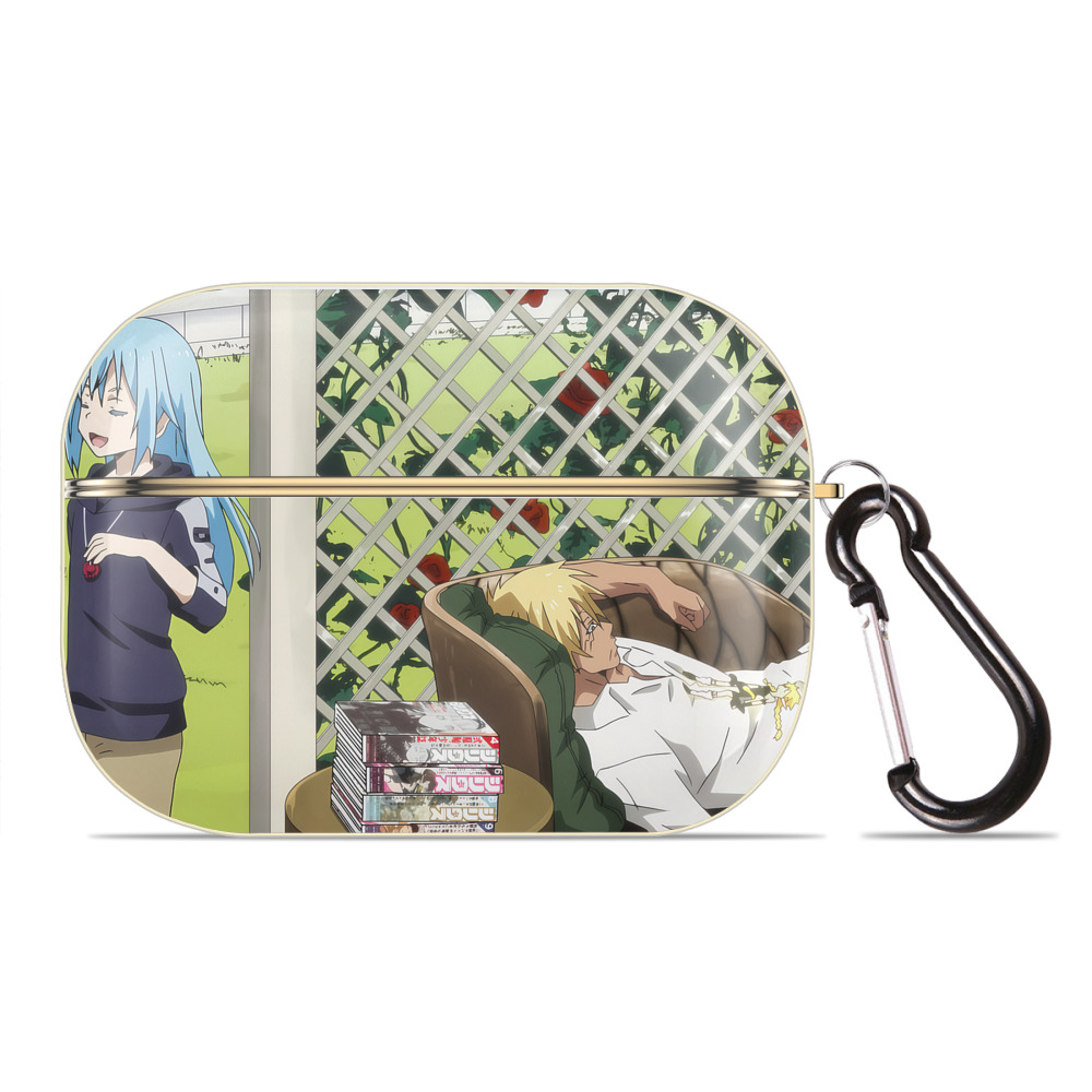 （画像用） 転スラ Regarding Reincarnated to Slime 【AirPods Pro用】ハードシェル保護ケース｜耐衝撃・防指紋・カラビナ付き商品仕様