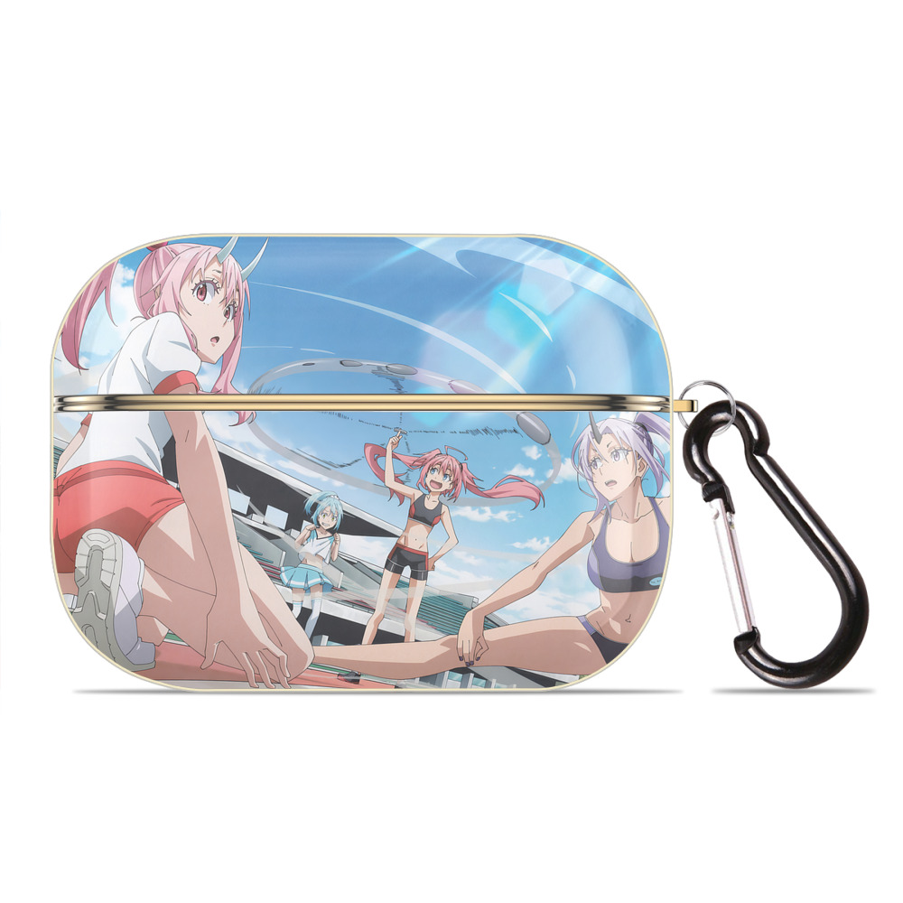 （画像用） 転スラ Regarding Reincarnated to Slime 【AirPods Pro用】ハードシェル保護ケース｜耐衝撃・防指紋・カラビナ付き商品仕様