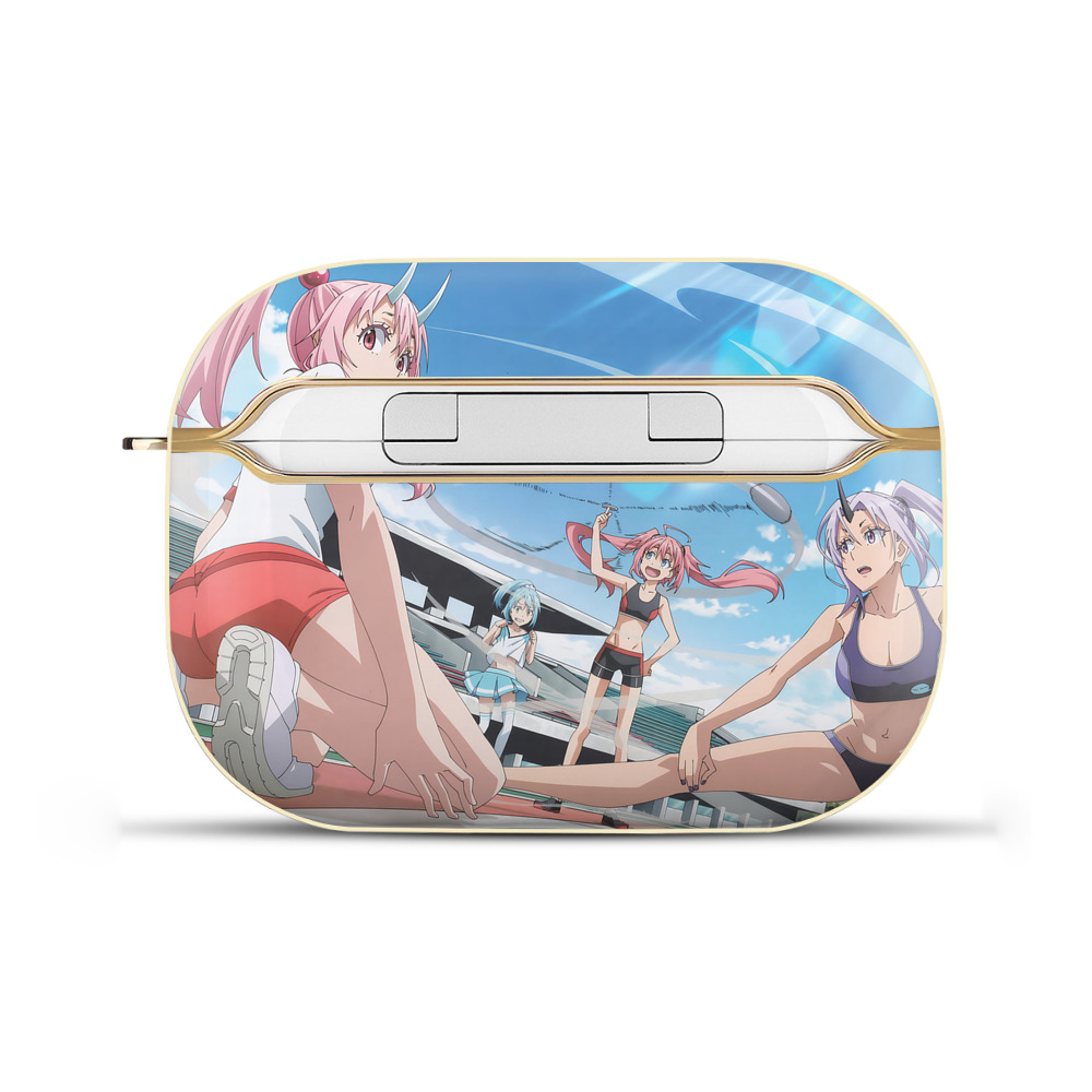 （画像用） 転スラ Regarding Reincarnated to Slime 【AirPods Pro用】ハードシェル保護ケース｜耐衝撃・防指紋・カラビナ付き商品仕様