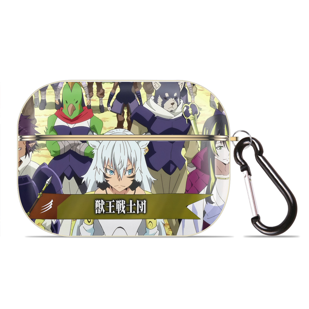 （画像用） 転スラ Regarding Reincarnated to Slime 【AirPods Pro用】ハードシェル保護ケース｜耐衝撃・防指紋・カラビナ付き商品仕様